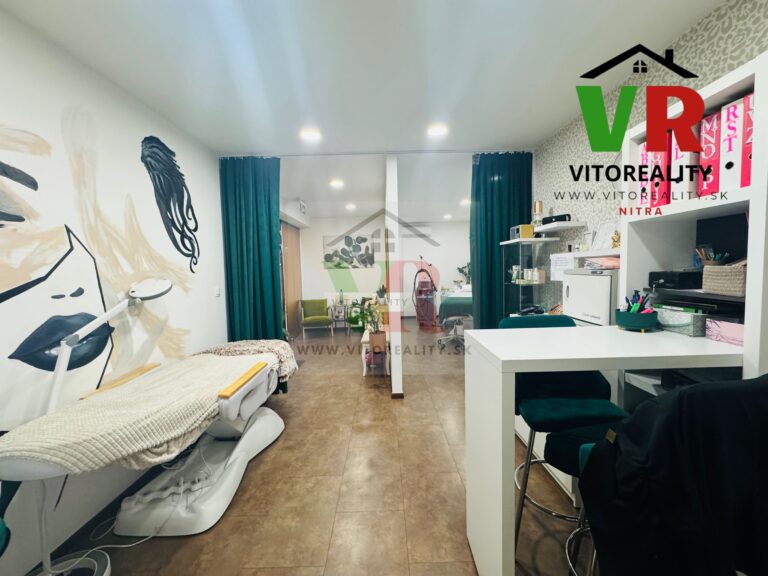 Na prenájom Kozmetický salón v lukratívnej časti Čermán-novostavba