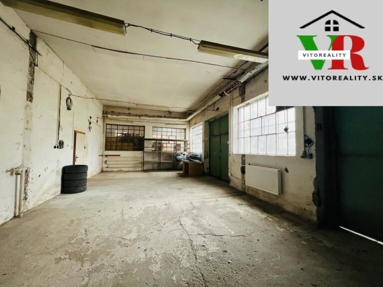 Промислова будівля на продаж у центрі Мойміровців – корисна площа 1 000 м², ділянка 2 378 м² – фото 2