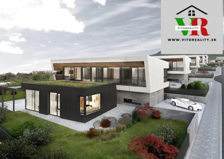 Špičková architektúra výnimočný projekt Jelenecká, Nitrianske Hrnčiarovce, Pokojné bývanie pri Zobori