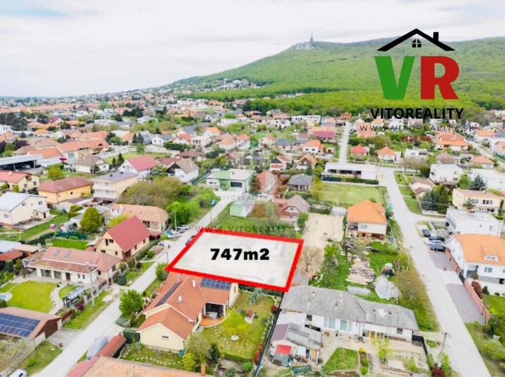 Baugrundstück 747 m² in begehrter Lage von Nitrianske Hrnčiarovce – Foto 1