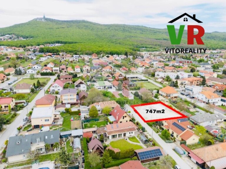 Baugrundstück 747 m² in begehrter Lage von Nitrianske Hrnčiarovce – Foto 2
