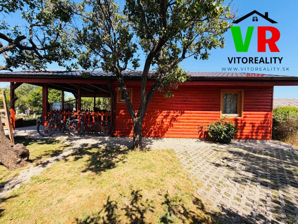 En venta: casa de vacaciones (estilo cabaña de troncos), apta para vivir todo el año, Nitra – Horné Krškany – foto 1