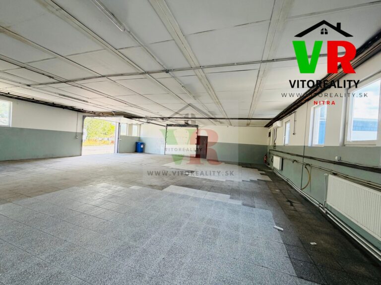 Warehouse and production space of 244 m² in Lehota, 7 km from Nitra – photo 3