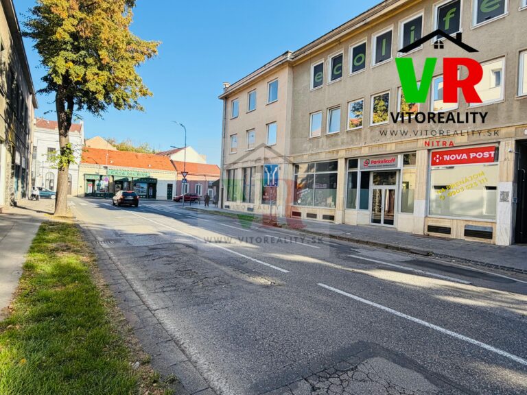 Komerčné priestory 300 m² v centre Nitry – vhodné na obchod, gastro, pub či nočný klub